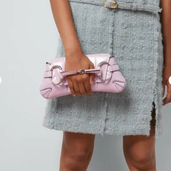 NEW Gucci Horsebit Iridescent Flap 2 Way Chain Leather Strap Shoulder Bag 764339 - Picture 14 of 14